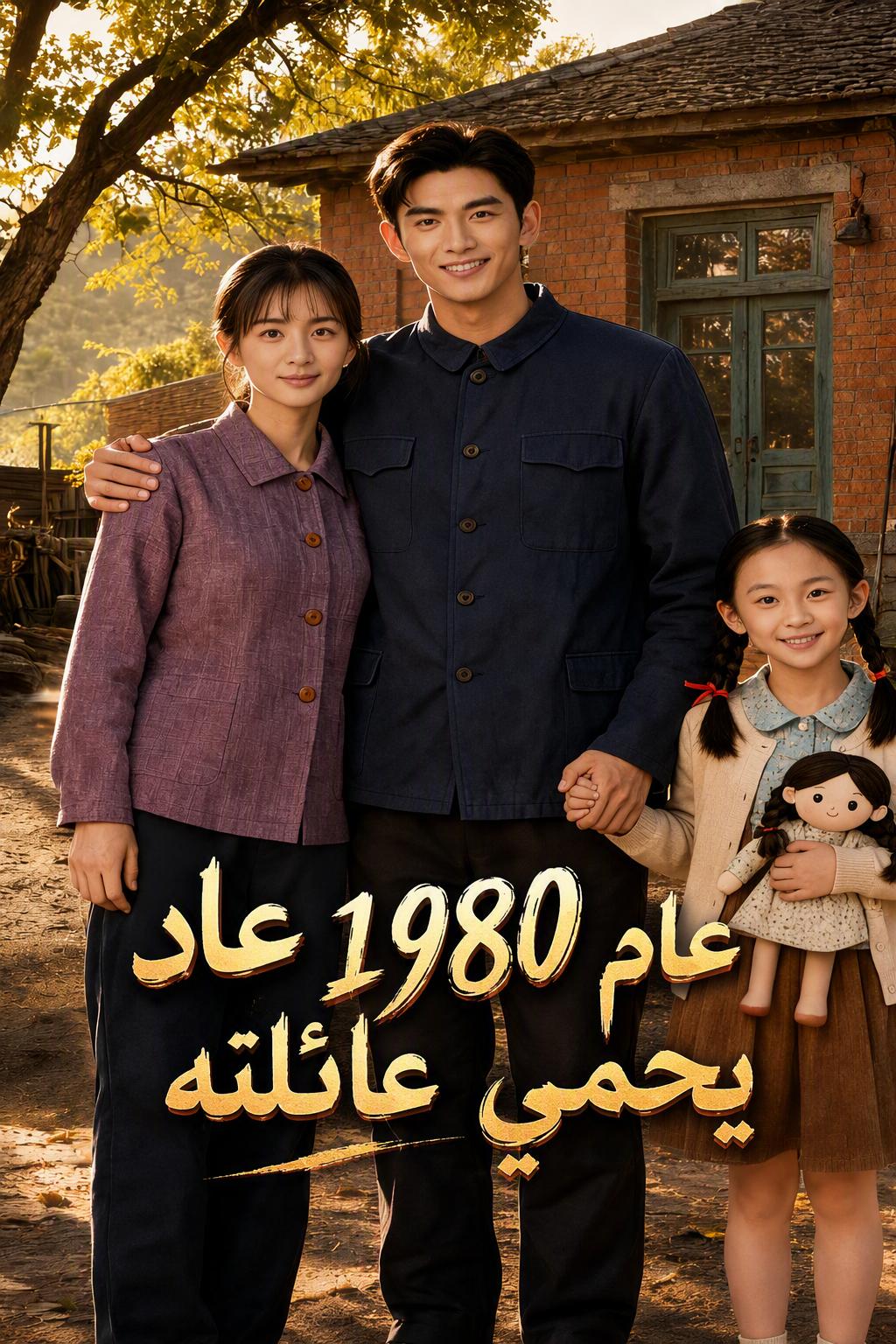 صياد عاد عام 1980 يحمي عائلته