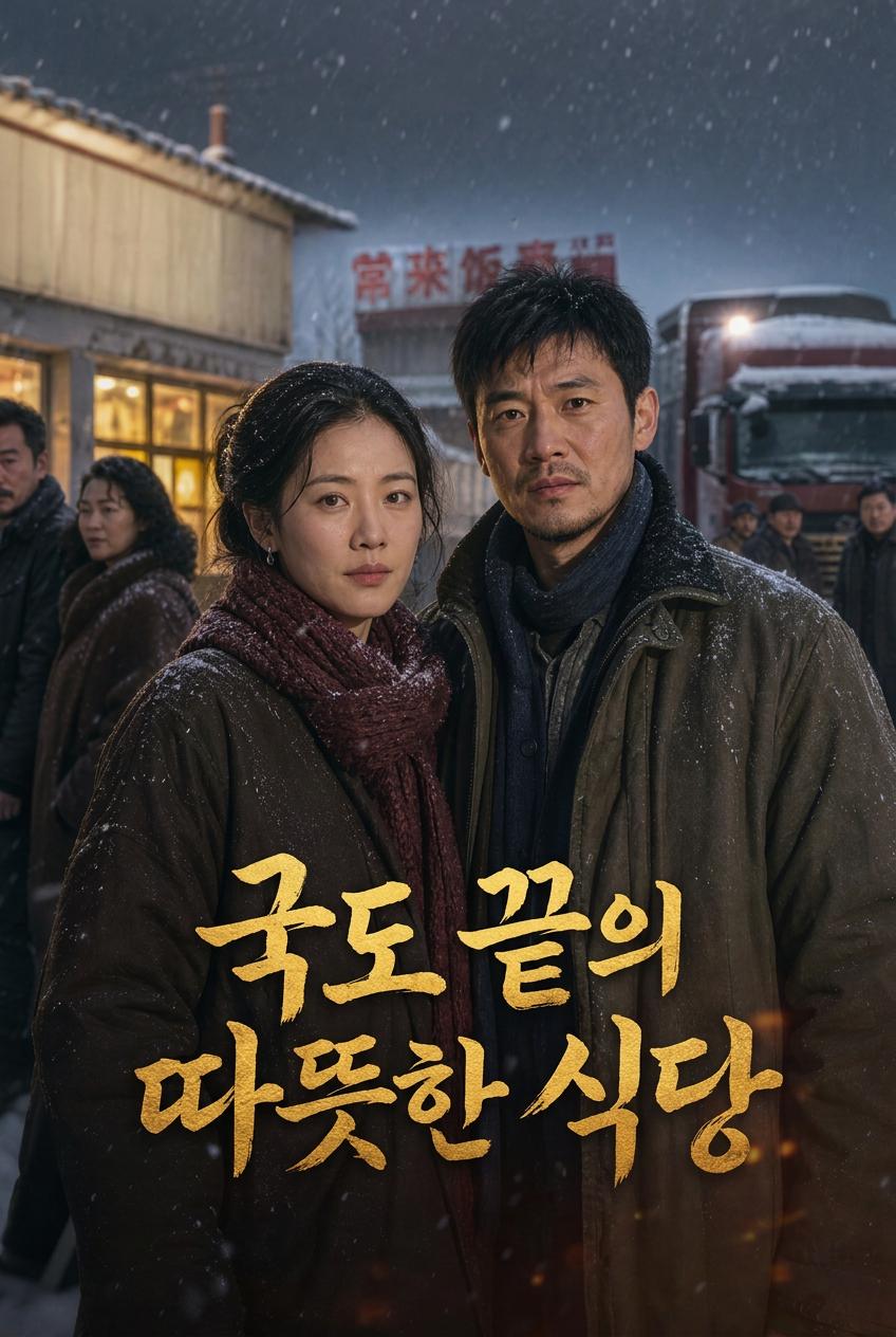 국도 끝의 따뜻한 식당