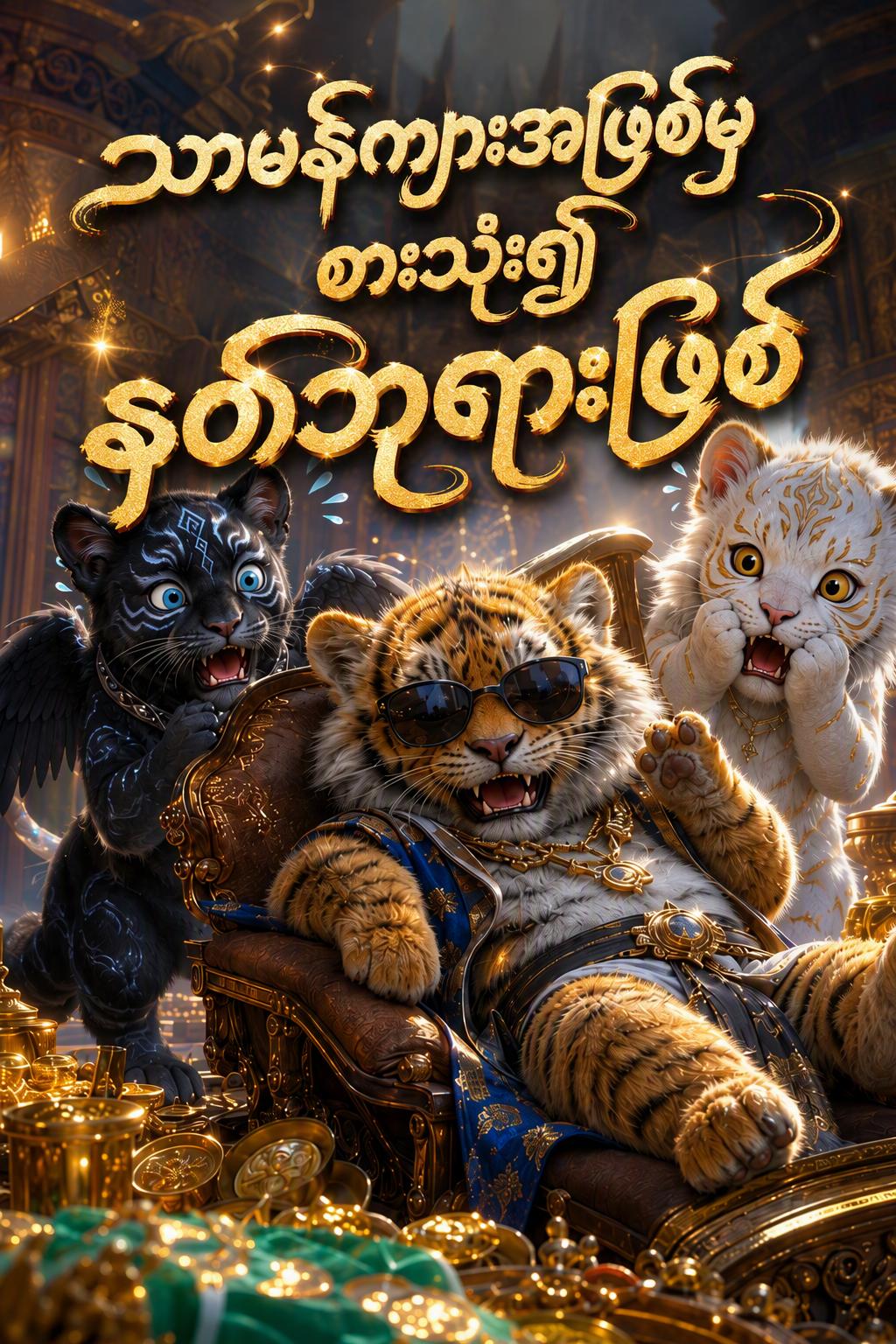 ကျားကိုမျို၍ နတ်ဘုရားဖြစ်လာခြင်း
