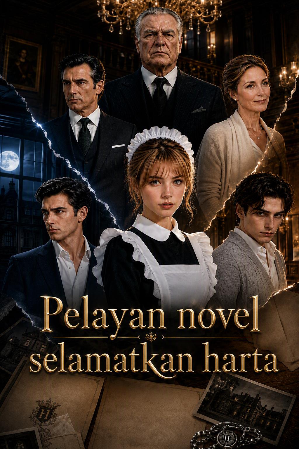 Pelayan novel selamatkan harta