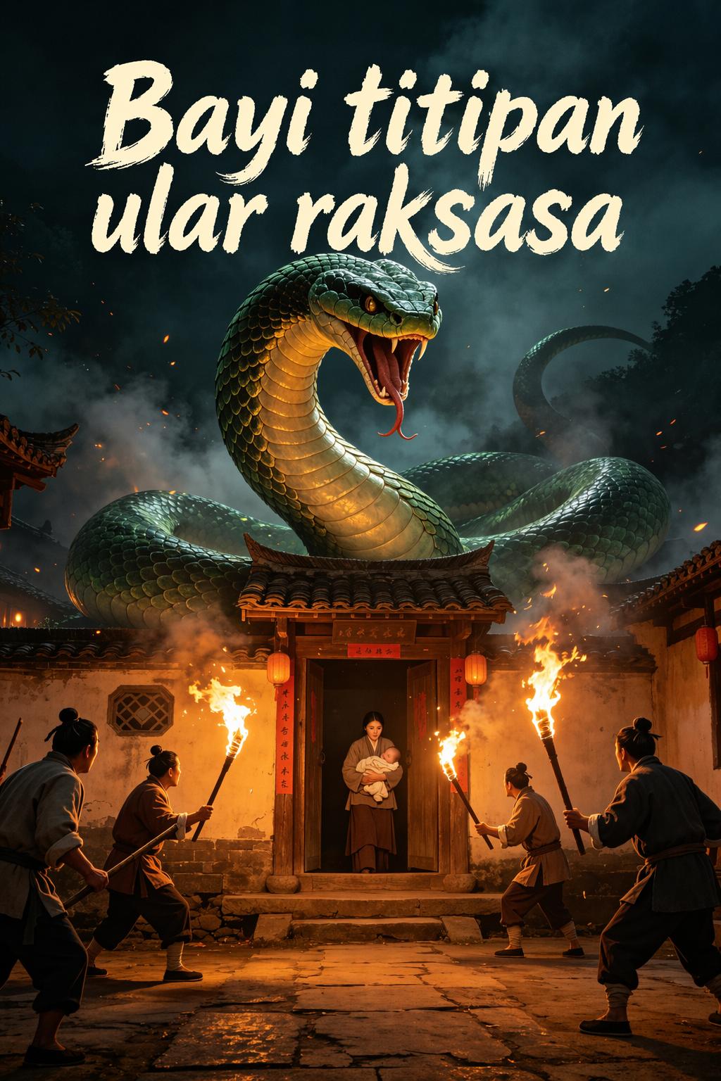 Bayi titipan ular raksasa