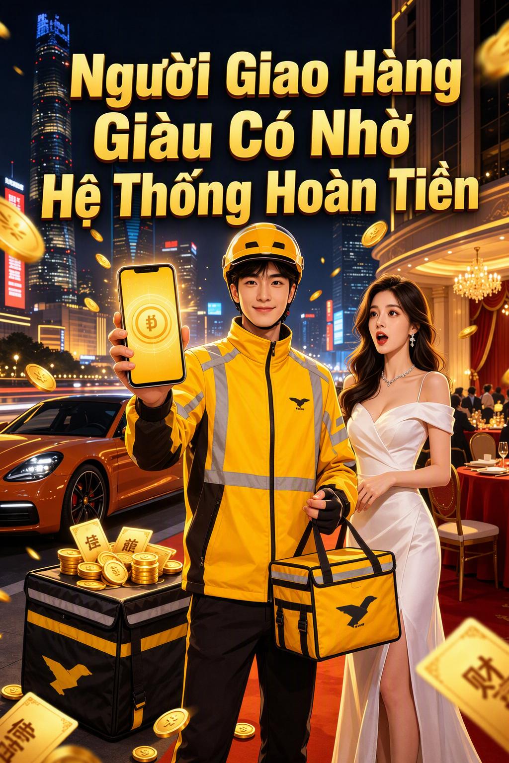 Người Giao Hàng Giàu Có Nhờ Hệ Thống Hoàn Tiền