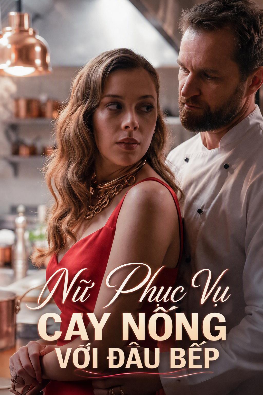 Nữ Phục Vụ Cay Nồng Với Đầu Bếp