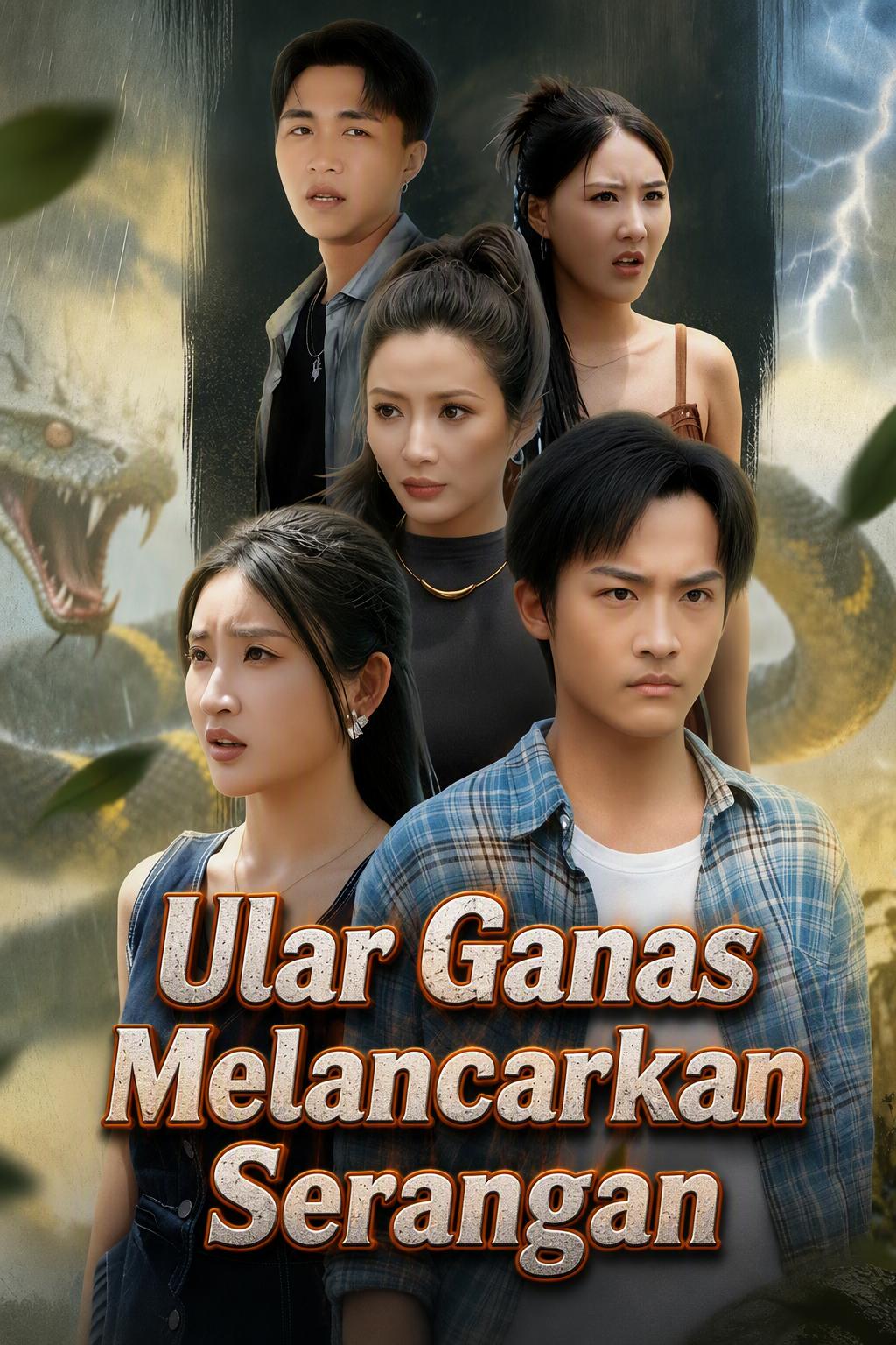 Serangan Ular Ganas