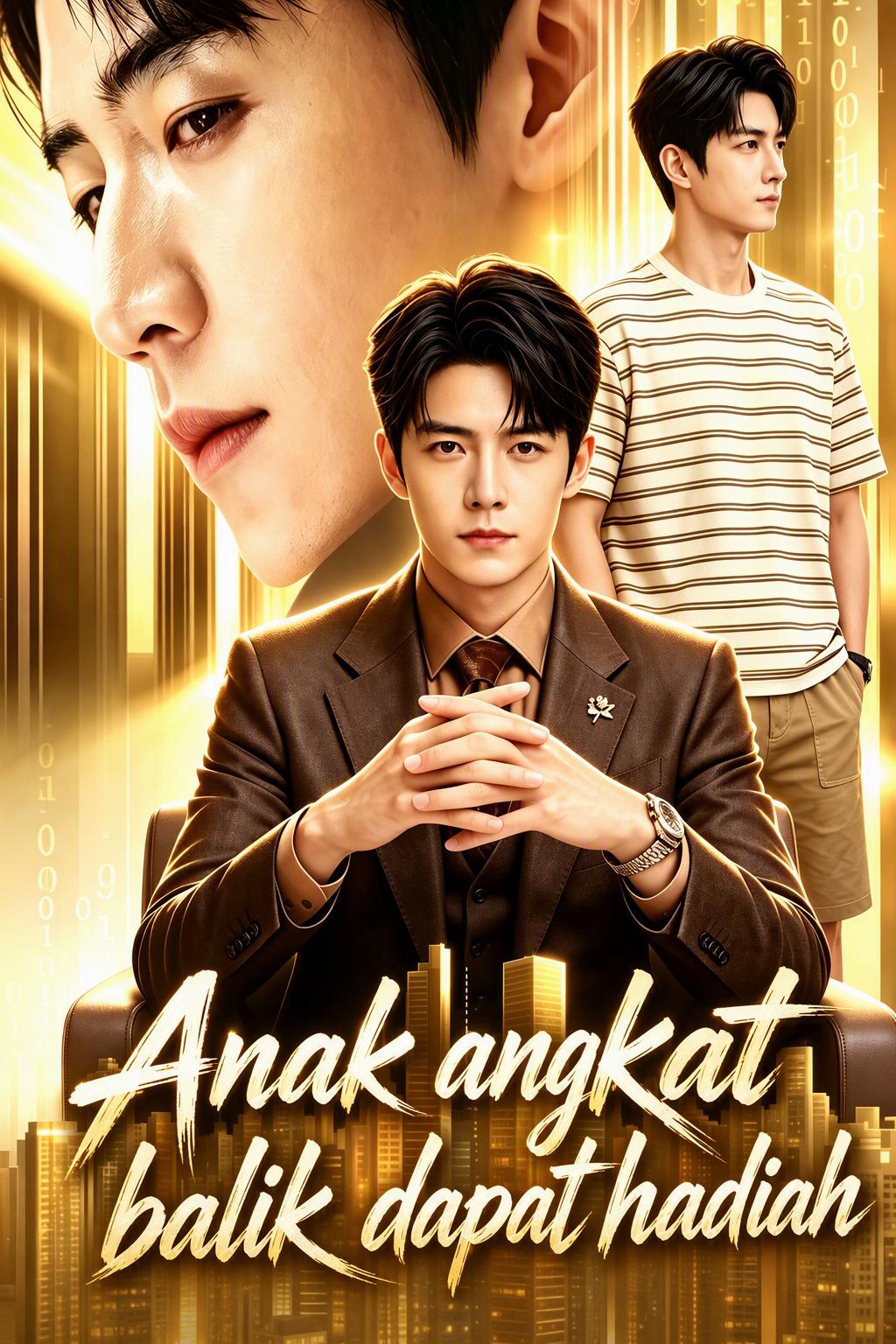 Anak angkat balik dapat hadiah