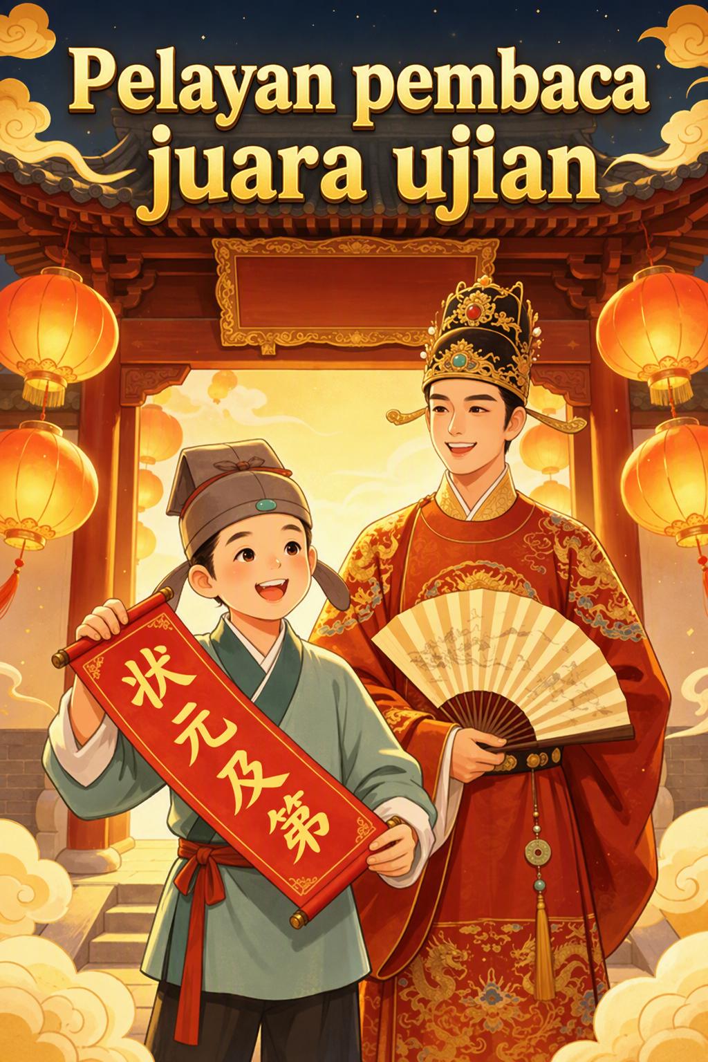 Pelayan pembaca juara ujian