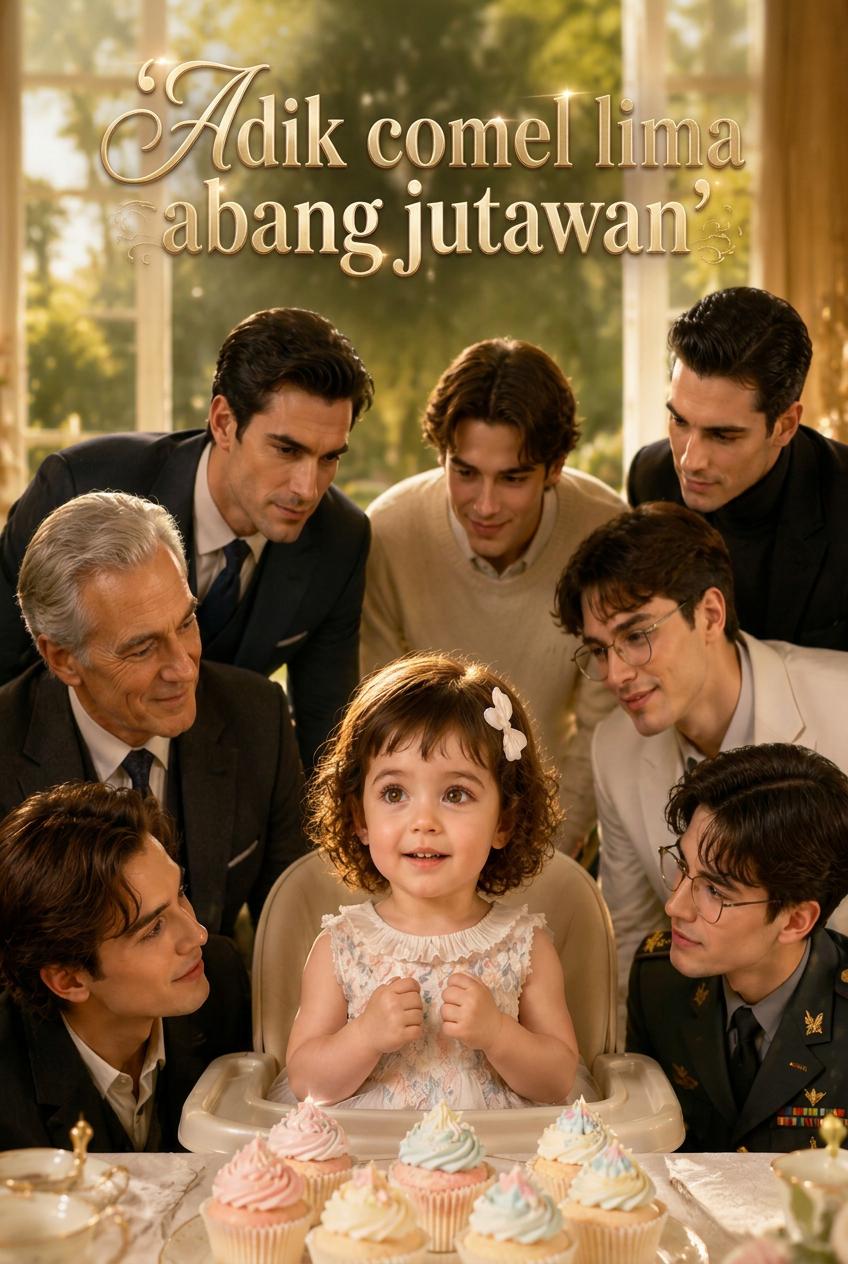Adik comel lima abang jutawan