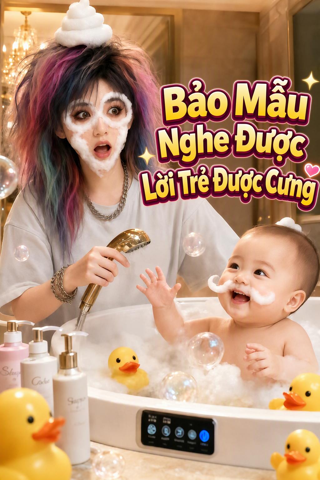 Bảo mẫu biết tiếng trẻ con chiến thắng