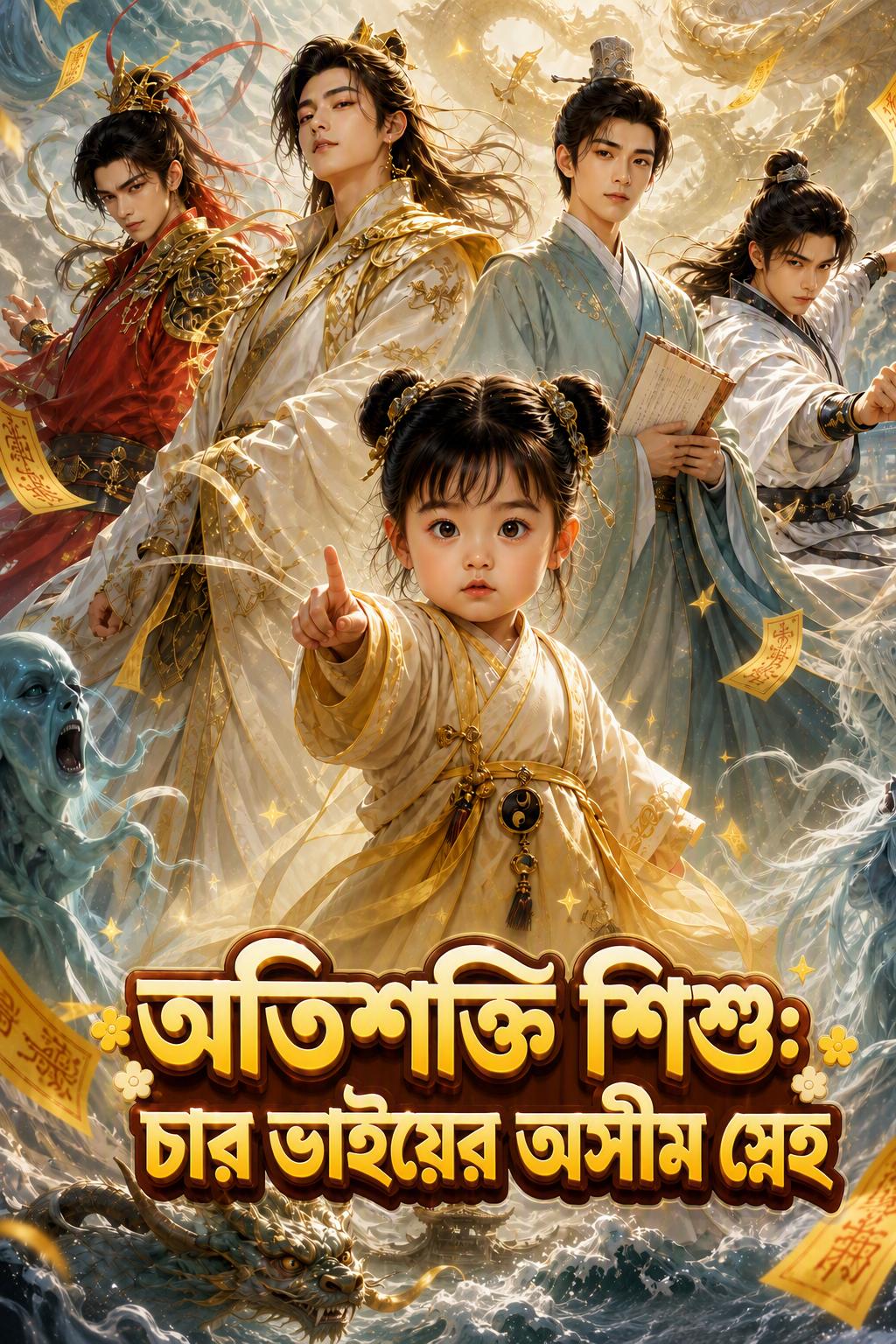 অতিশক্তি শিশু: চার ভাইয়ের অসীম স্নেহ