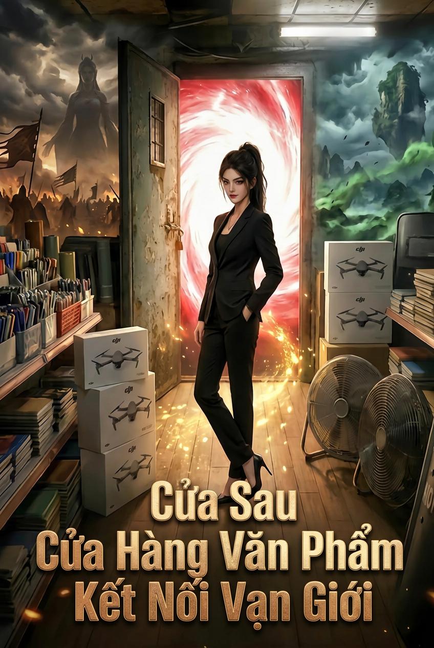 Cửa Sau Cửa Hàng Văn Phẩm Kết Nối Vạn Giới