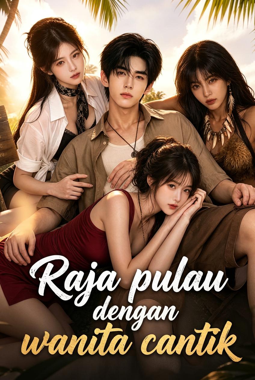Raja pulau dengan wanita cantik