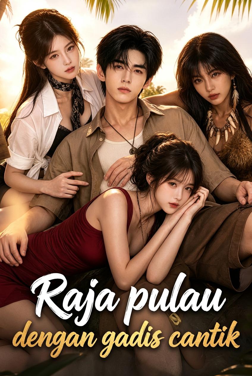 Raja pulau dengan gadis cantik