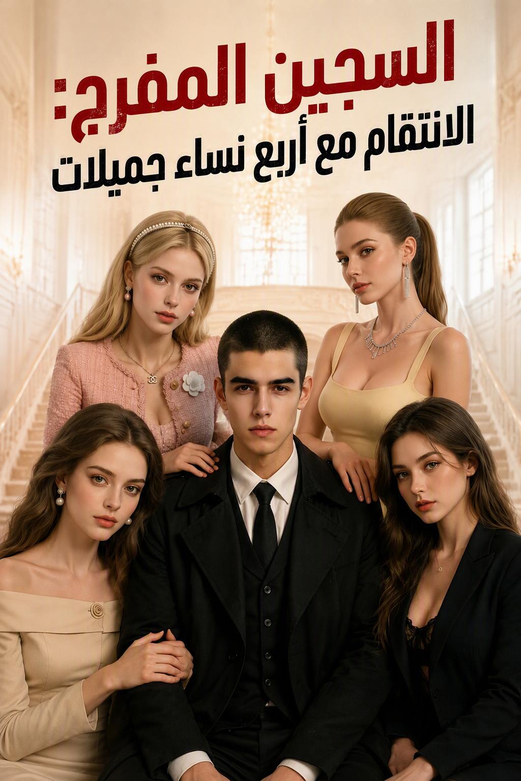 خارج من السجن مع أربع حسناوات