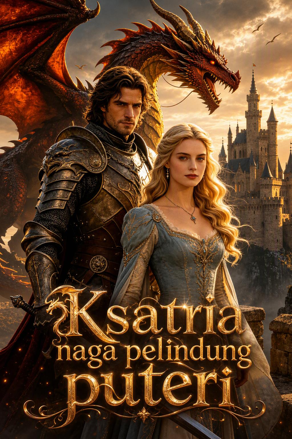 Ksatria naga pelindung puteri