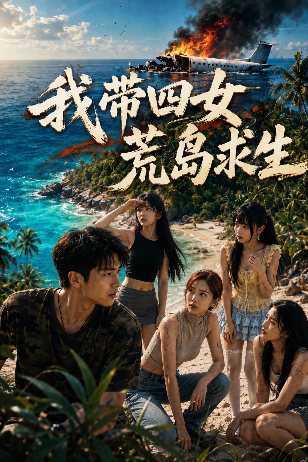 我帶四女荒島求生