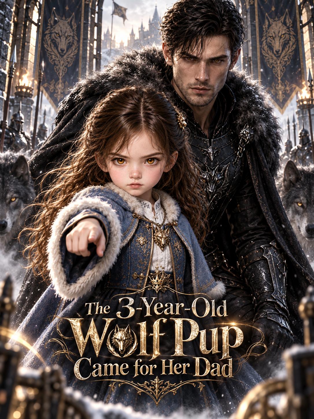 The 3-Year-Old Wolf Pup Came for Her Dad