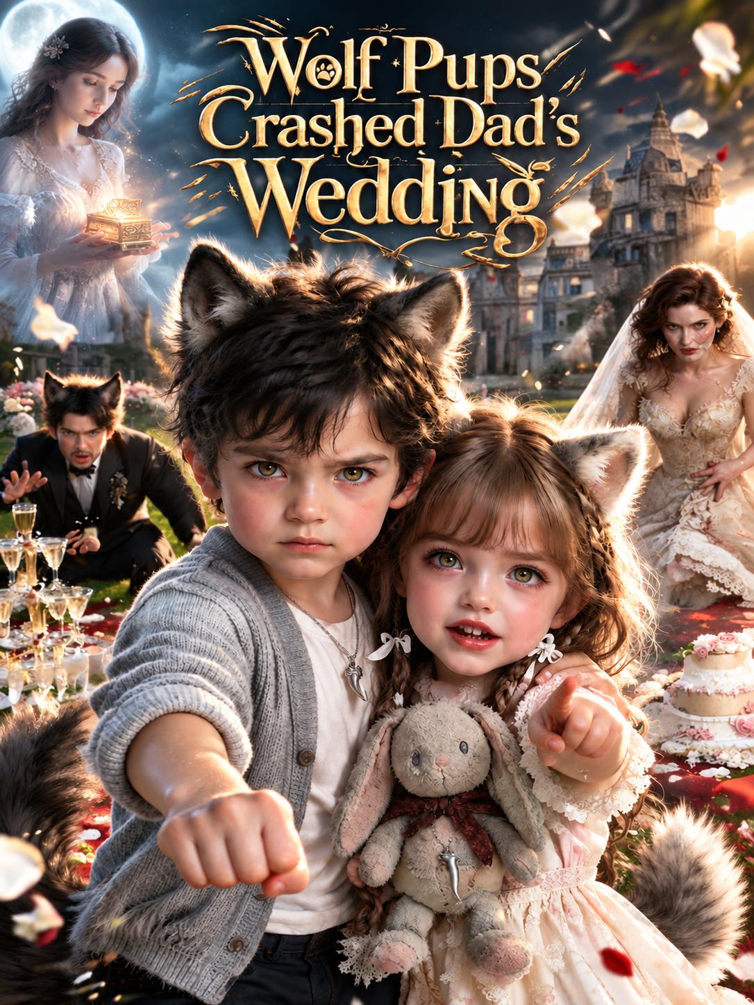 Wolf Pups Crashed Dad’s Wedding