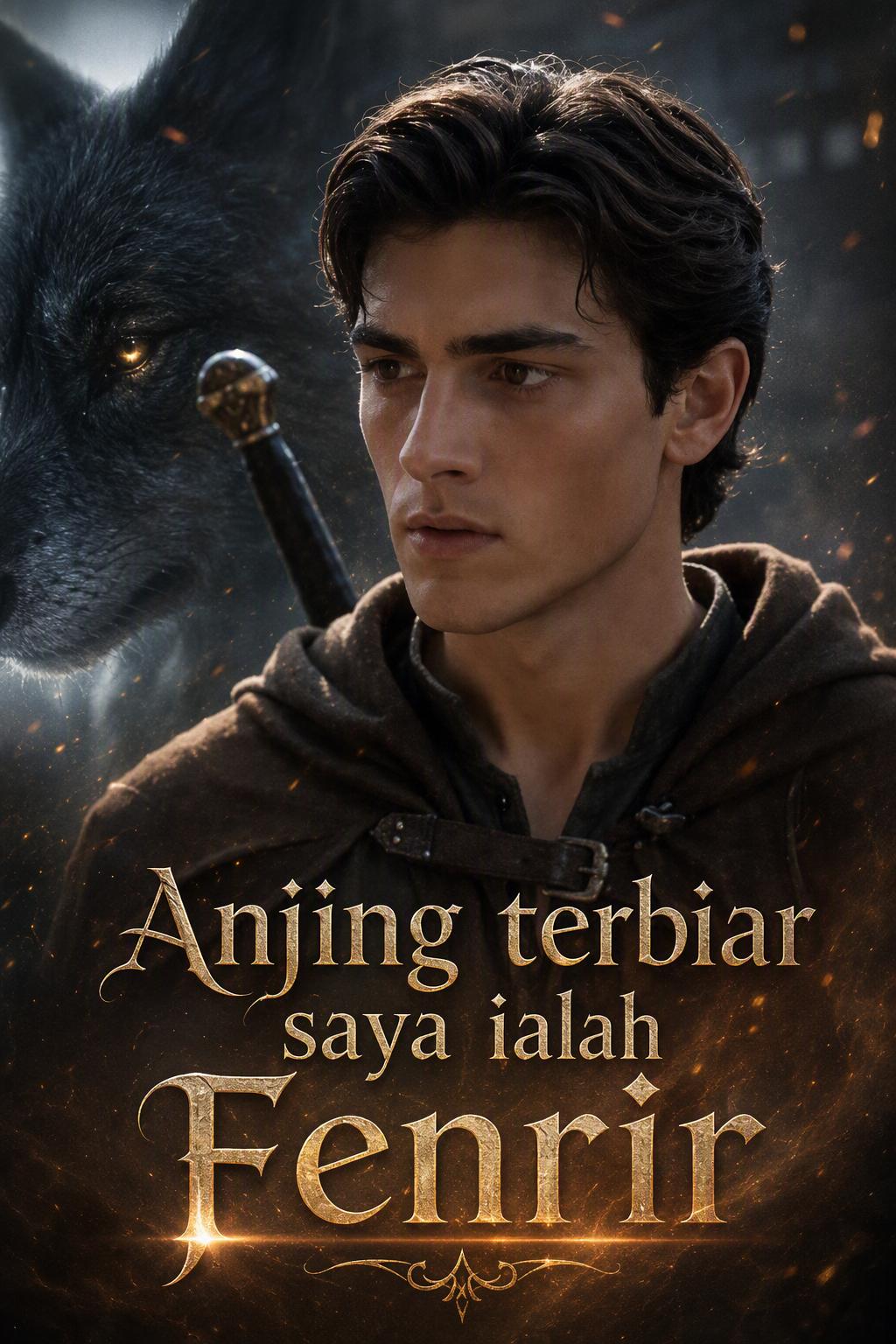 Anjing terbiar saya ialah Fenrir