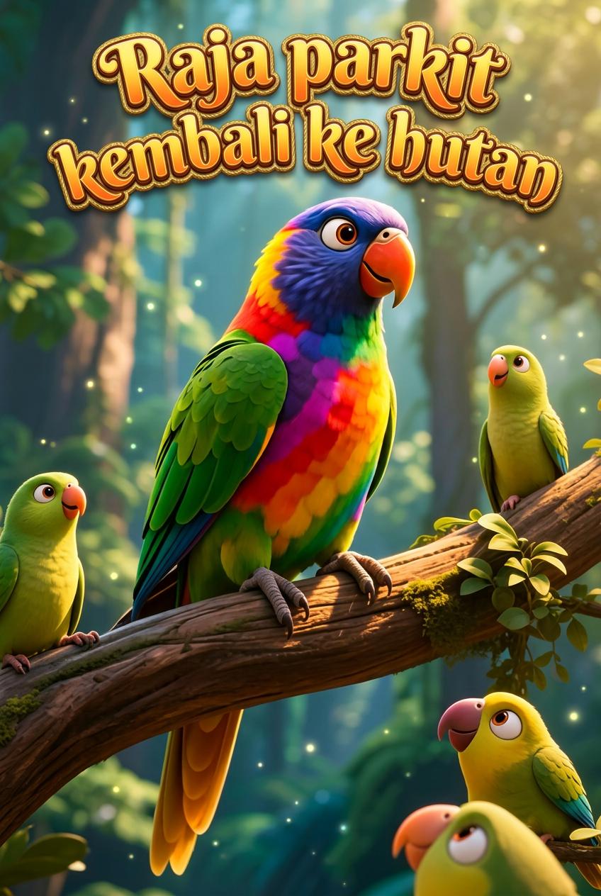 Raja parkit kembali ke hutan
