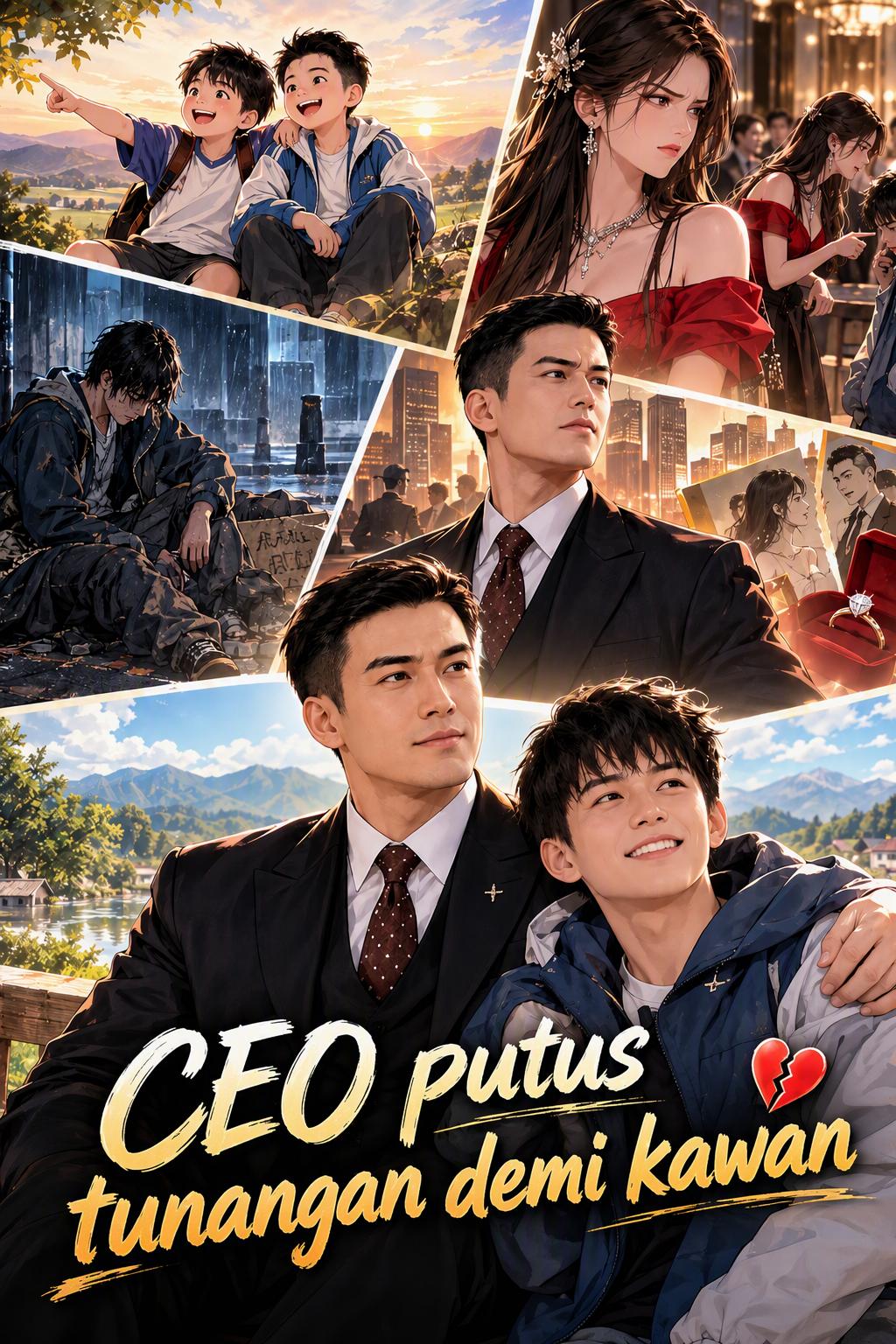CEO putus tunangan demi kawan