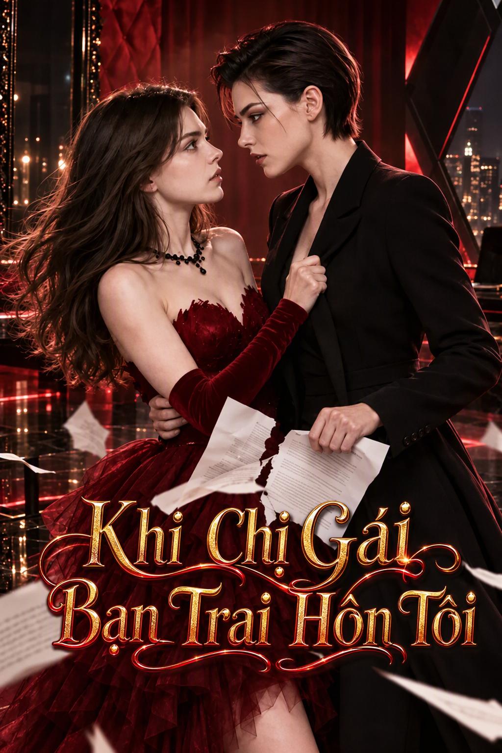 Thẳng Cho Đến Khi Chị Em Gái Của Bạn Trai Hôn Tôi