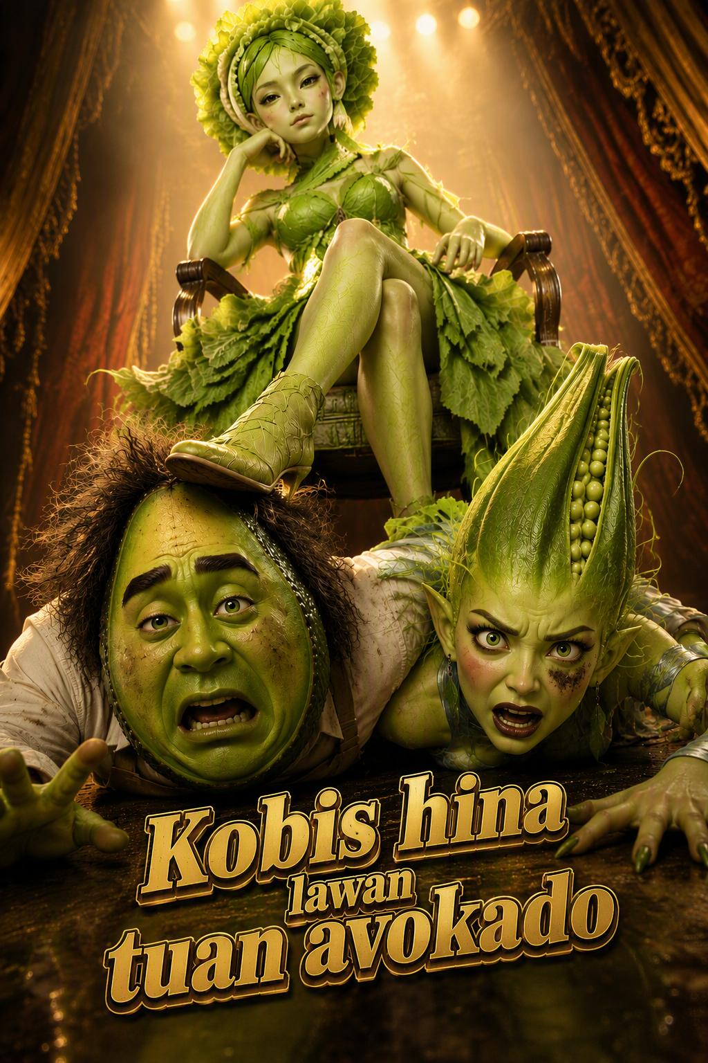 Kobis hina lawan tuan avokado