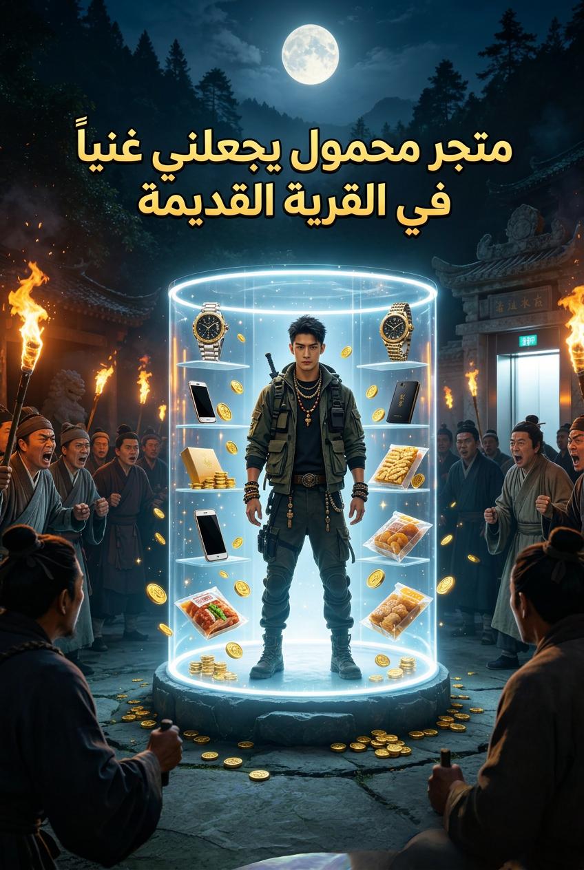 متجر محمول يجعلني غنياً في القرية القديمة