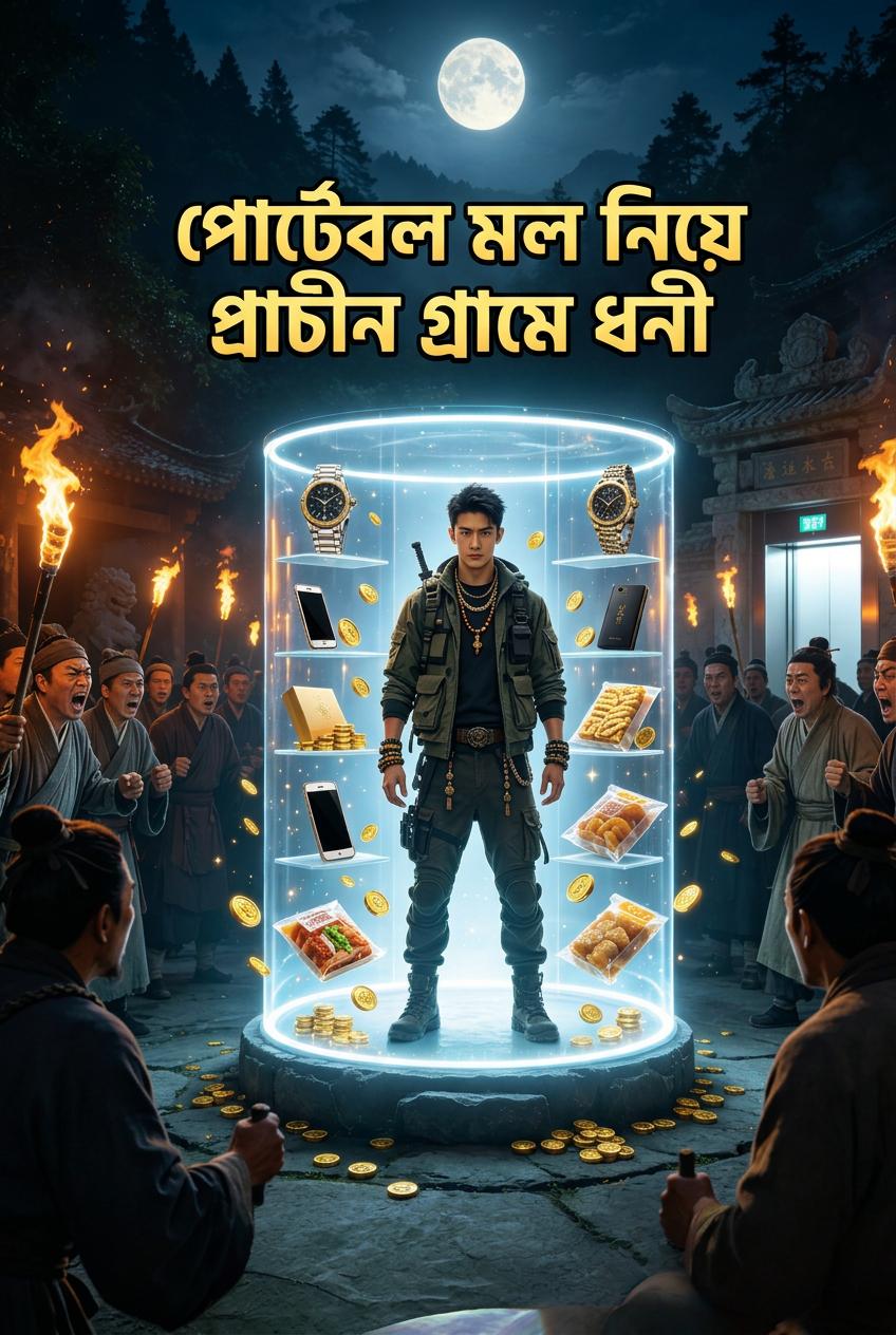 পোর্টেবল মল নিয়ে প্রাচীন গ্রামে ধনী