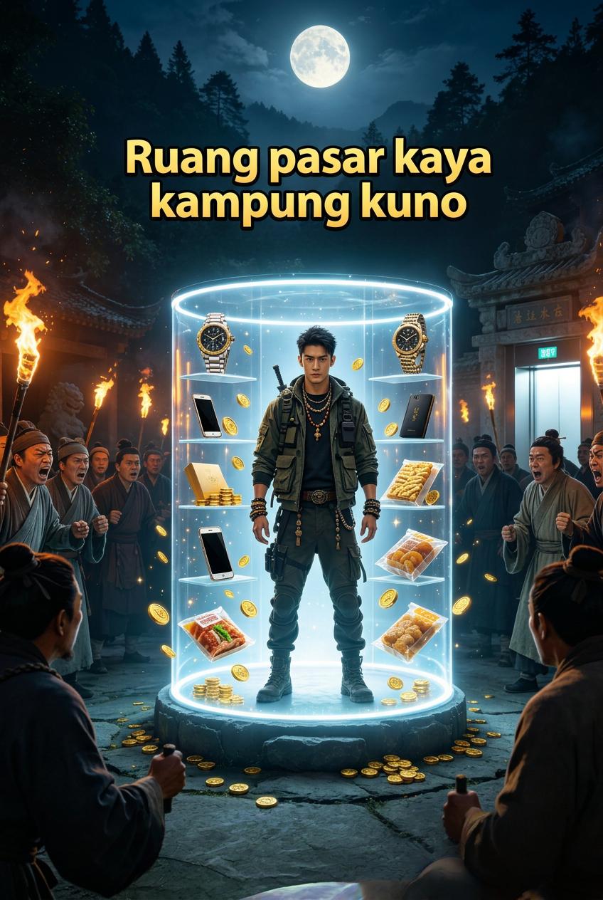 Ruang pasar kaya kampung kuno
