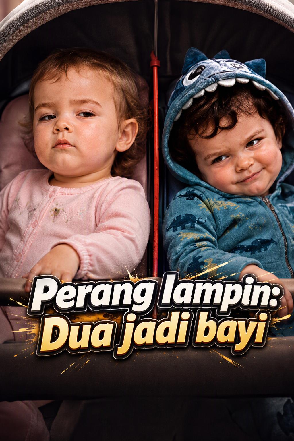 Perang lampin: Dua jadi bayi