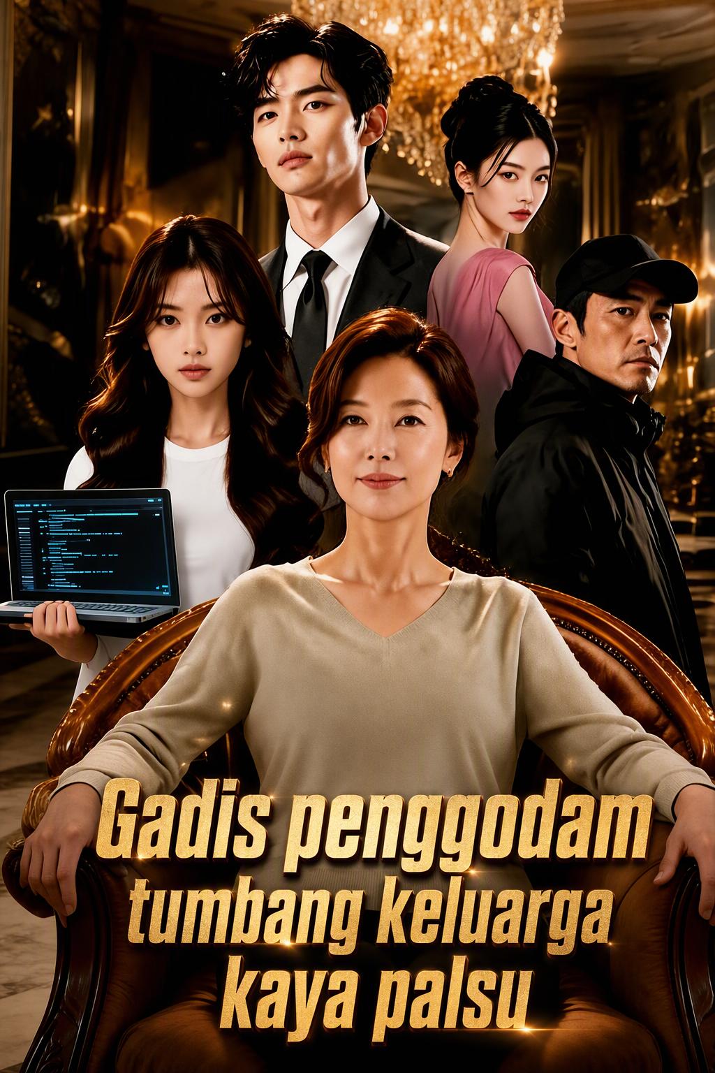 Gadis penggodam tumbang keluarga kaya palsu