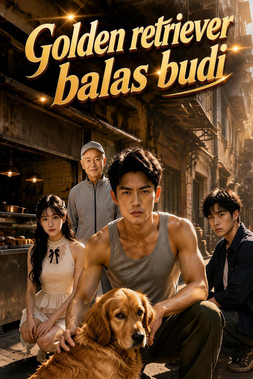 Golden retriever balas budi