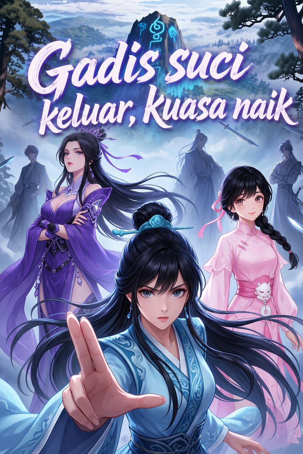 Gadis suci keluar, kuasa naik