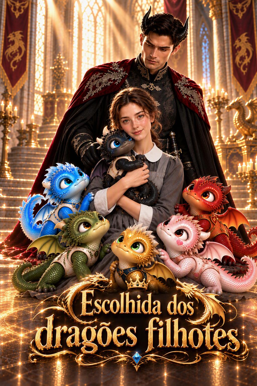 Escolhida dos dragões filhotes