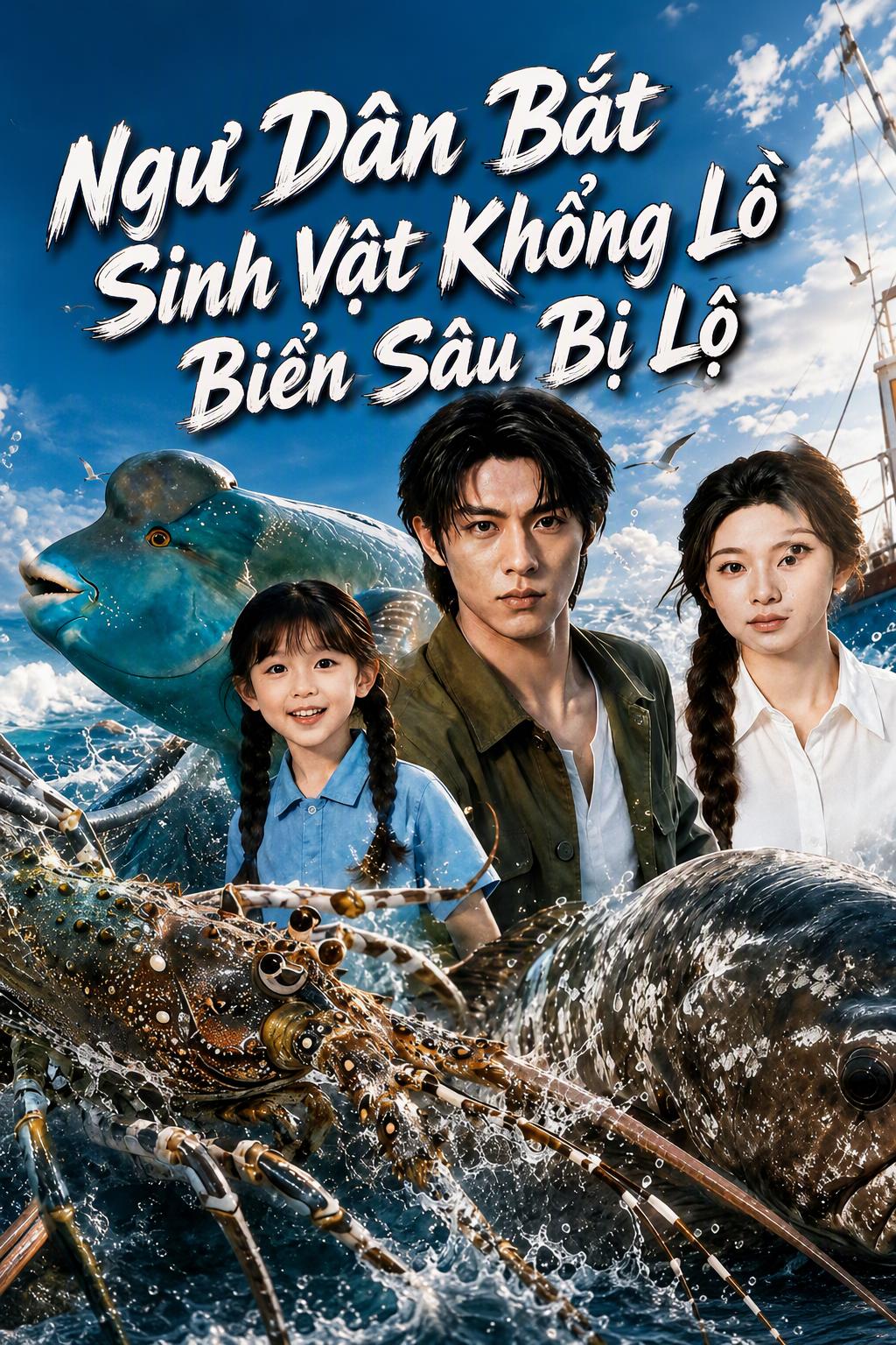 Ngư Dân Bắt Sinh Vật Khổng Lồ Biển Sâu Bị Lộ