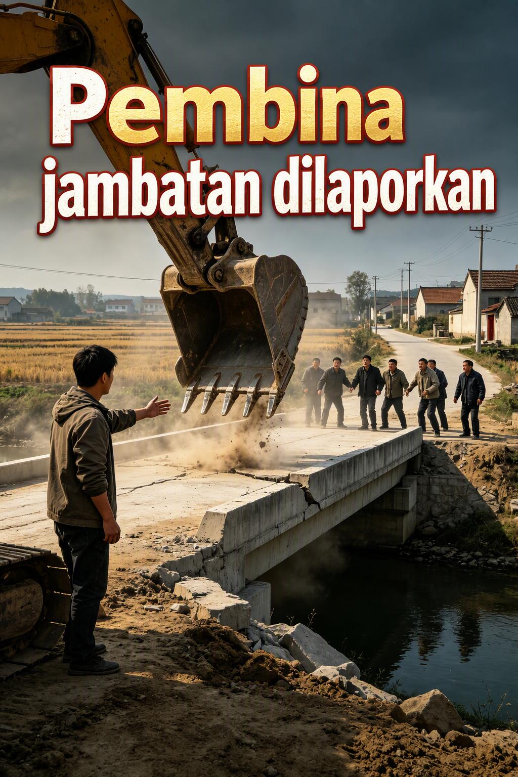 Pembina jambatan dilaporkan