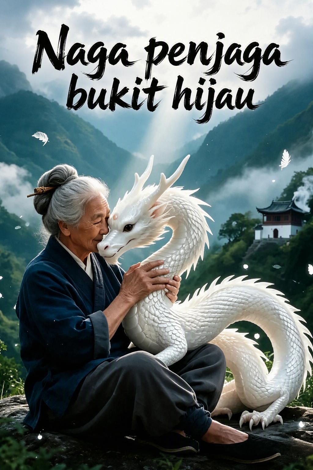 Naga penjaga bukit hijau