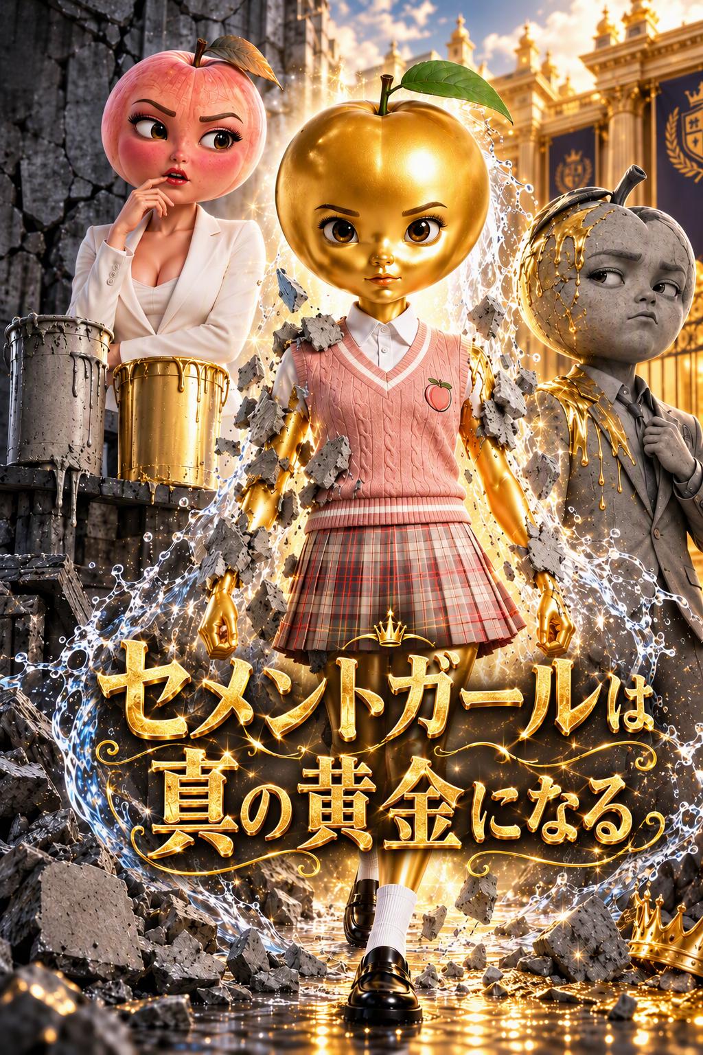 セメントガールは真の黄金になる