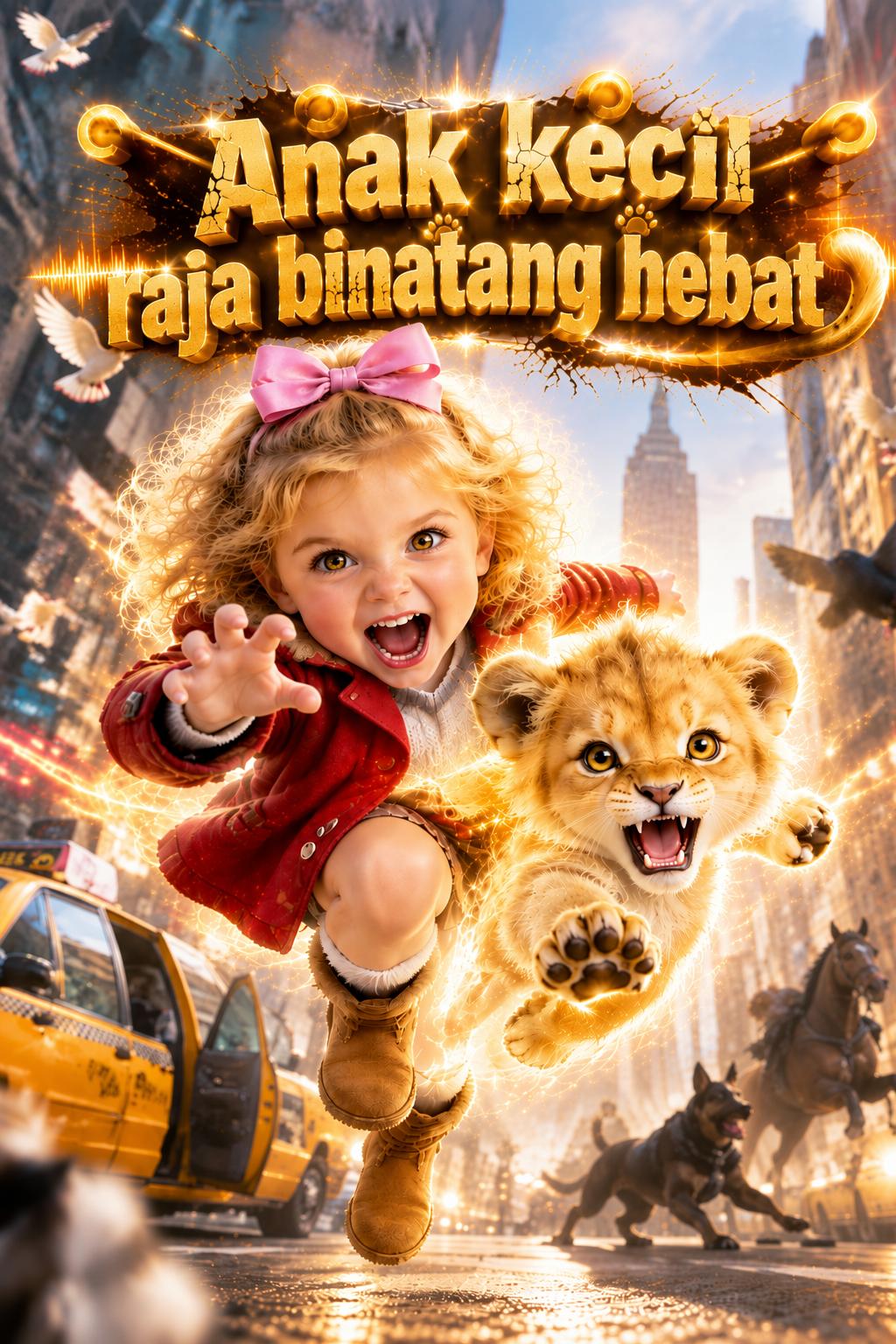 Anak kecil raja binatang hebat