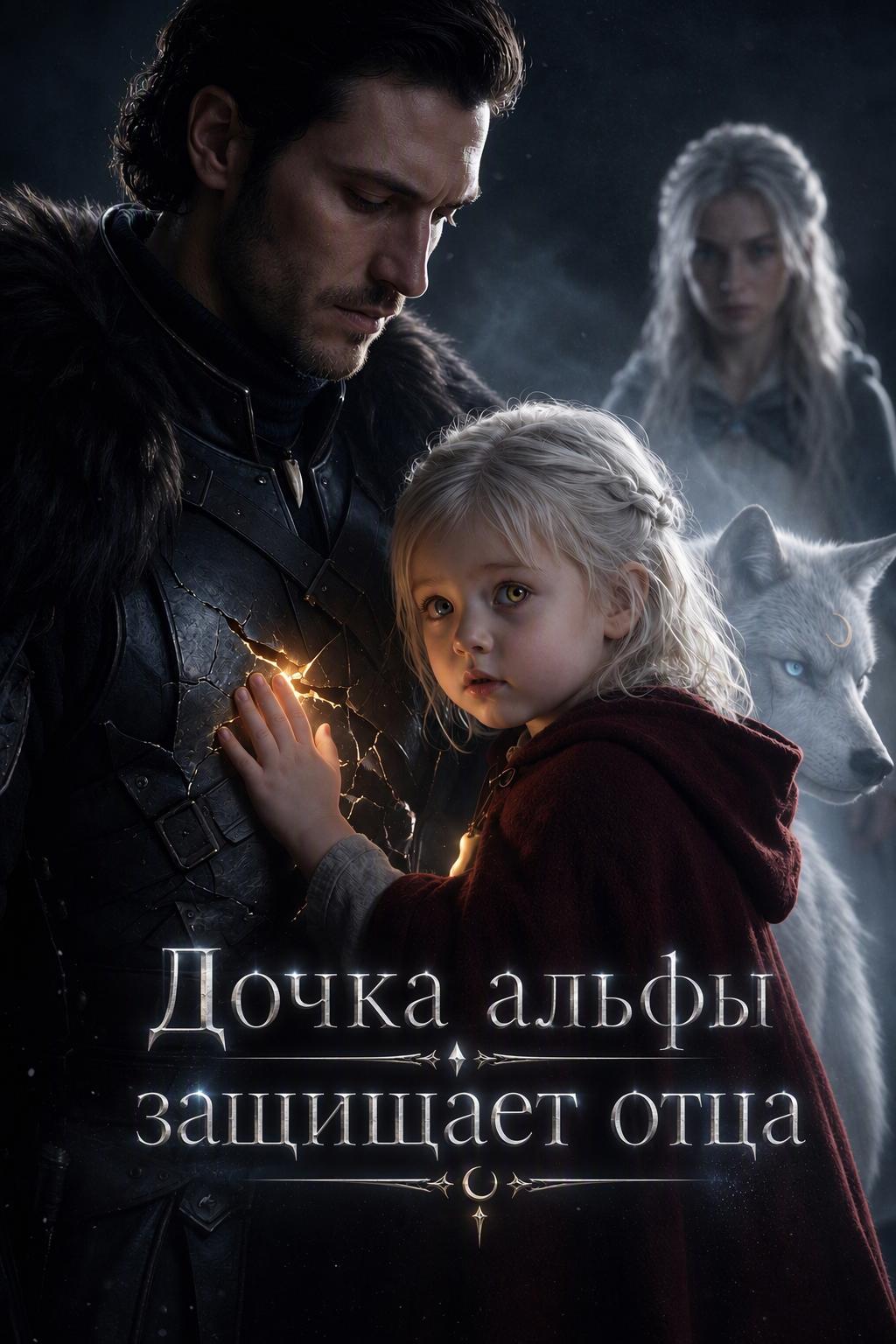 Дочка альфы защищает отца
