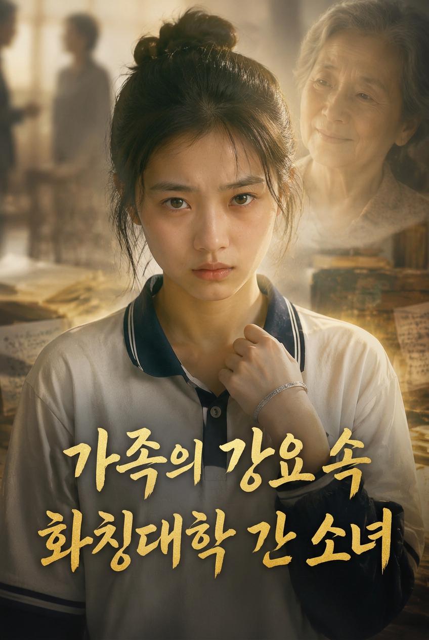 가족의 강요 속 화칭대학 간 소녀