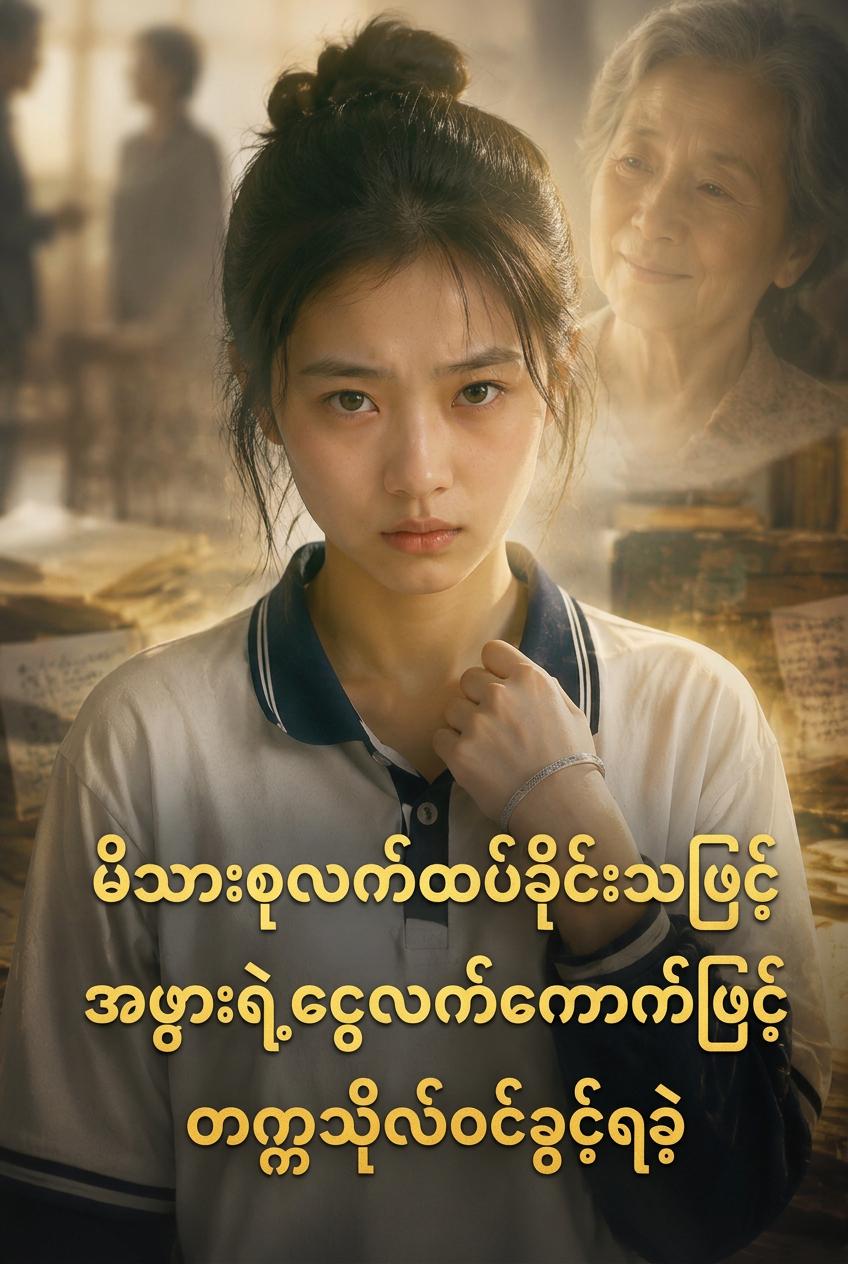 မိသားစုလက်ထပ်ခိုင်းသဖြင့် အဖွားရဲ့ငွေလက်ကောက်ဖြင့် တက္ကသိုလ်ဝင်ခွင့်ရခဲ့