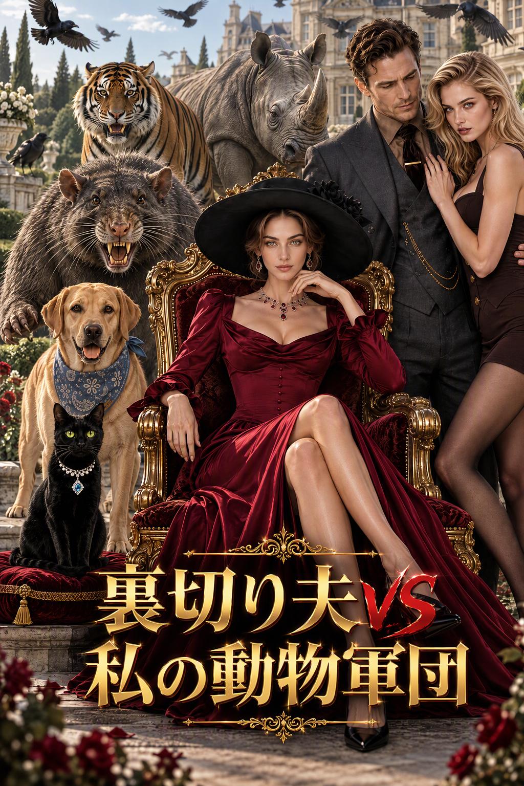 裏切り夫VS私の動物軍団