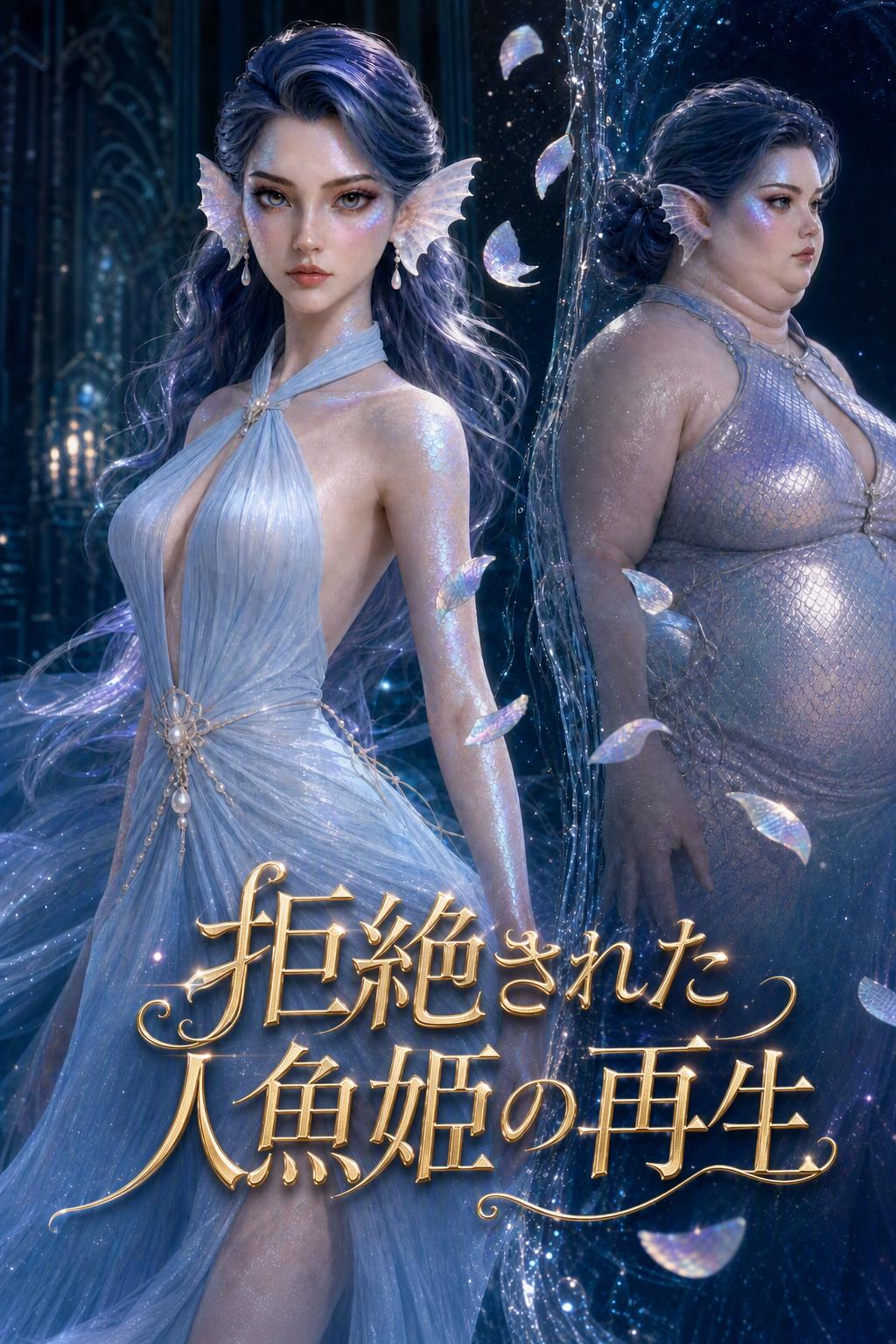 拒絶されたXXXL人魚の再生