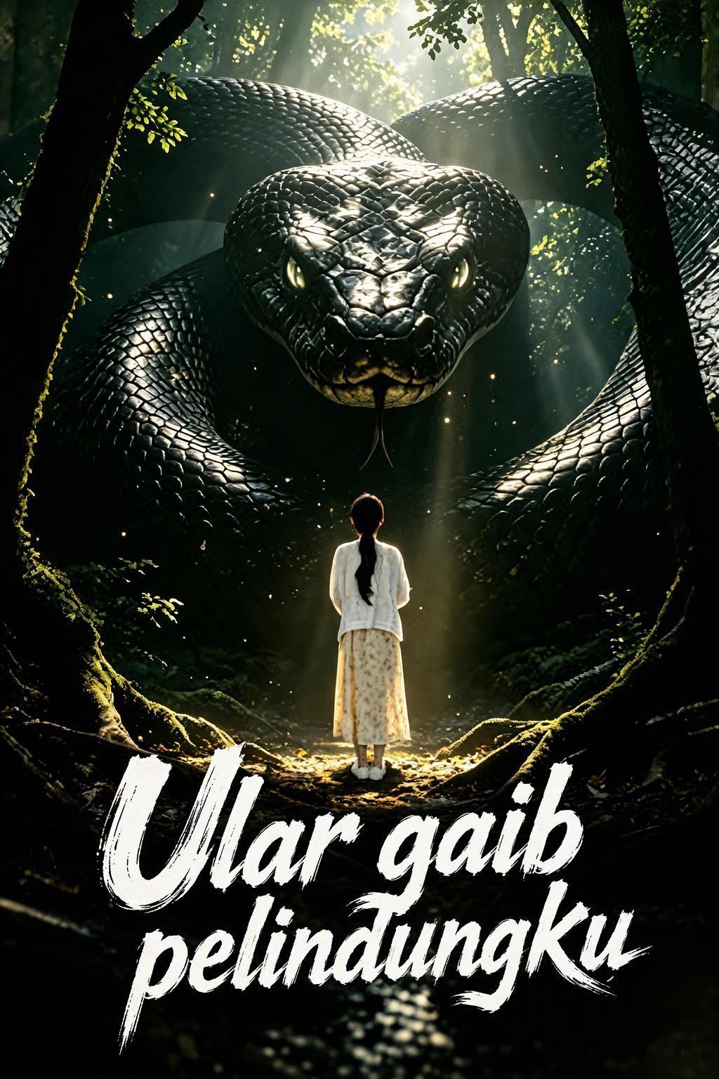 Ular sakti balas budi lindungi istri