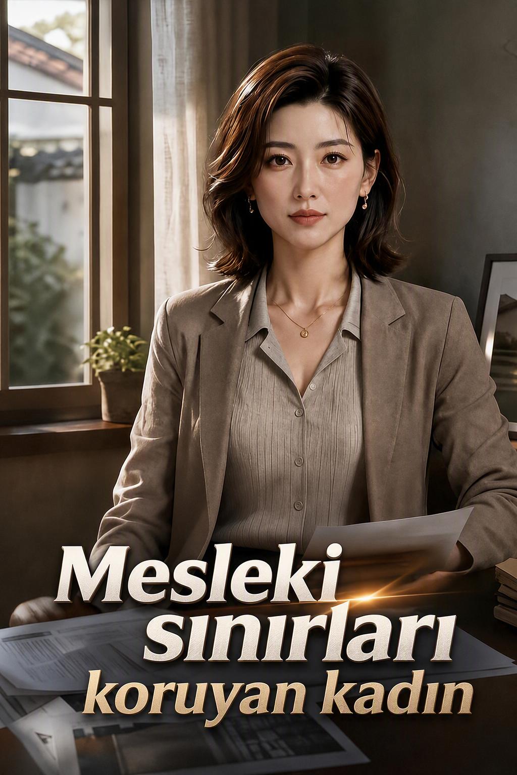 Mesleki sınırları koruyan kadın