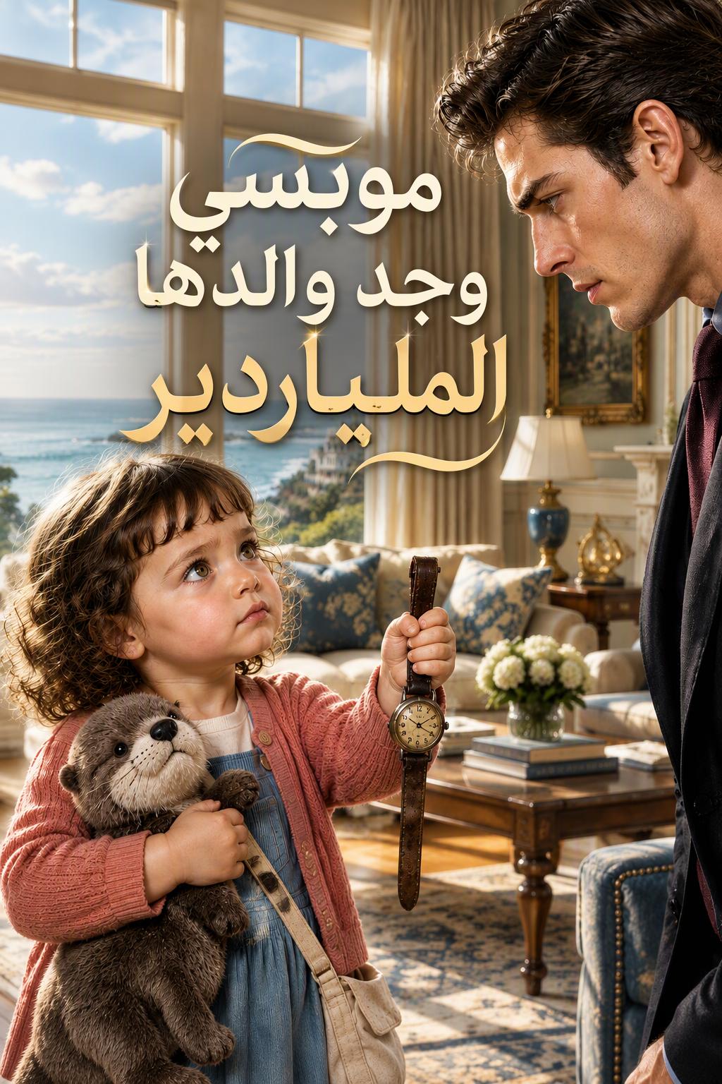 موبسي وجد والدها الملياردير
