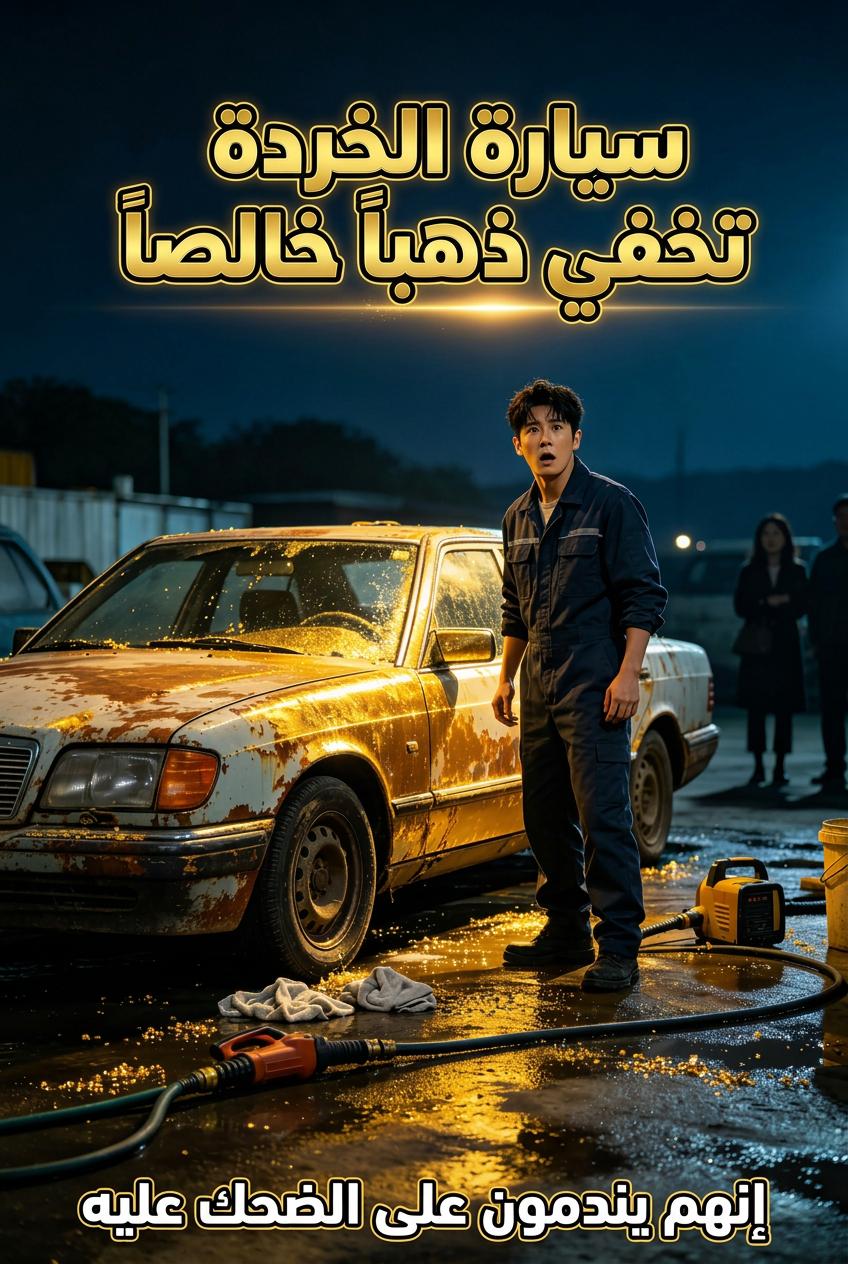سيارة الخردة تخفي ذهباً خالصاً