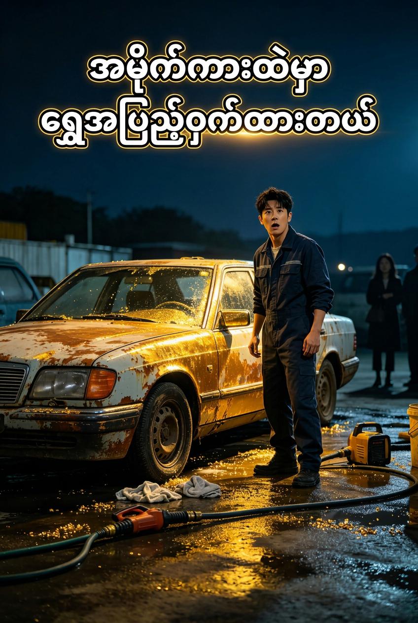 အမှိုက်ကားထဲမှာ ရွှေအပြည့်ဝှက်ထားတယ်