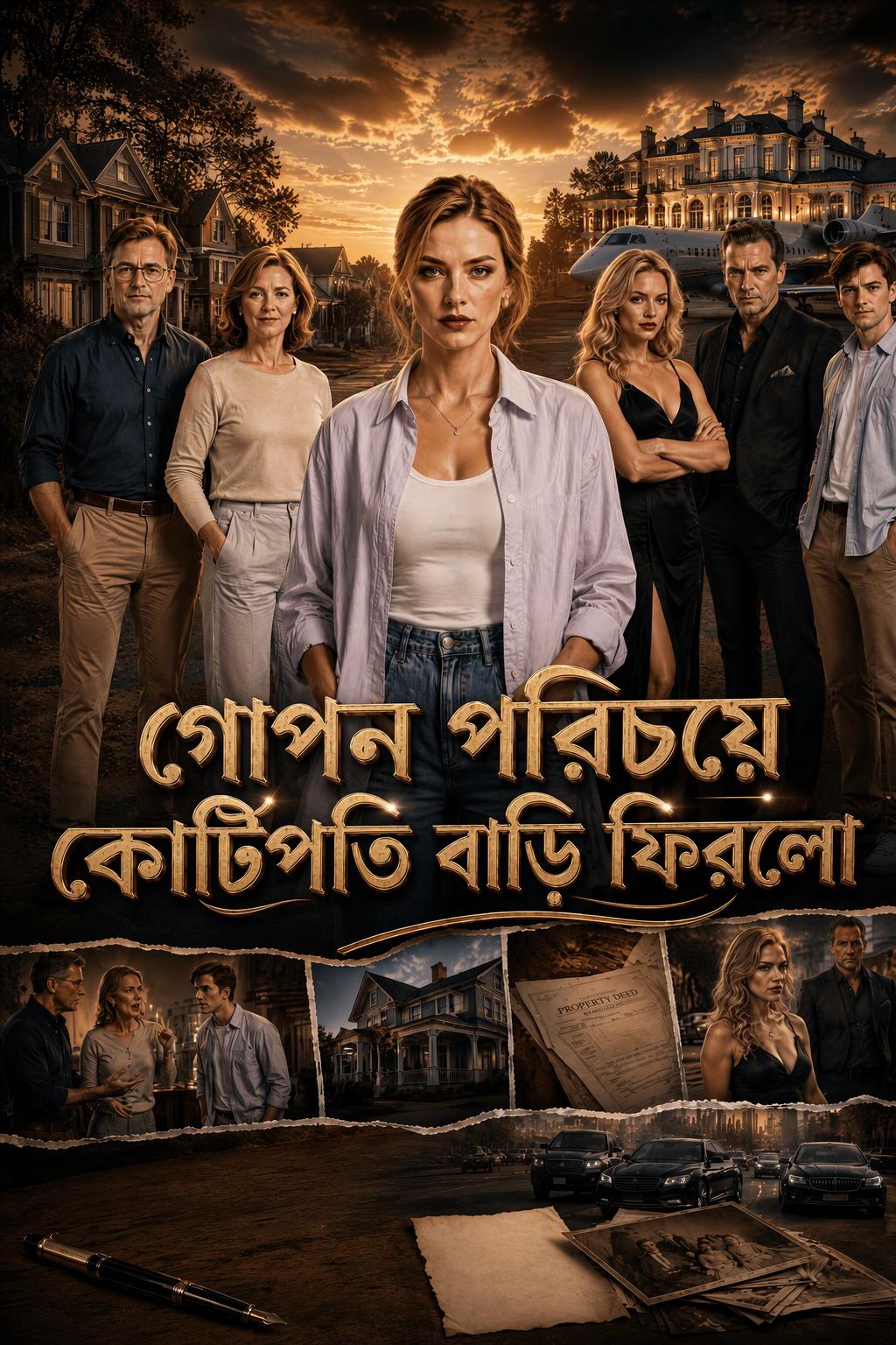 গোপন পরিচয়ে কোটিপতি বাড়ি ফিরলো
